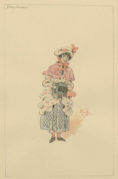 Dolly Varden, c.1920s de Joseph Clayton Clarke